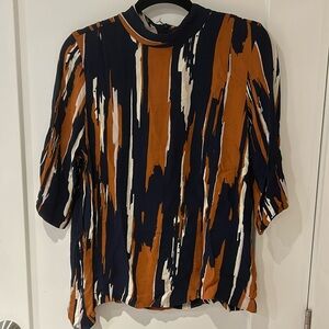 🚨 Just Female Abstract Print Blouse